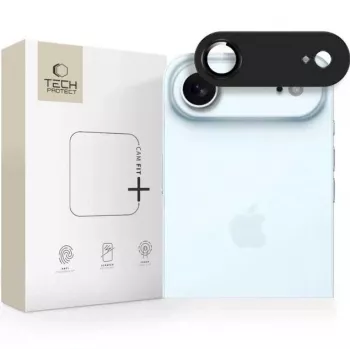 Tech-Protect CamFull Fit Protetor de lente da câmara para Apple iPhone Air, Preto