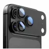 Tech-Protect CamFull Fit Protetor de lente da câmara para Apple iPhone 17 Pro Max, Preto