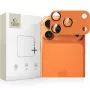 Tech-Protect CamFull Fit protetor de lente da câmara para Apple iPhone 17 Pro Max - Cosmic Orange