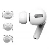 Almofadas auriculares Tech-Protect para AirPods Pro 1/2 - S/M/L - branco (3 pares)