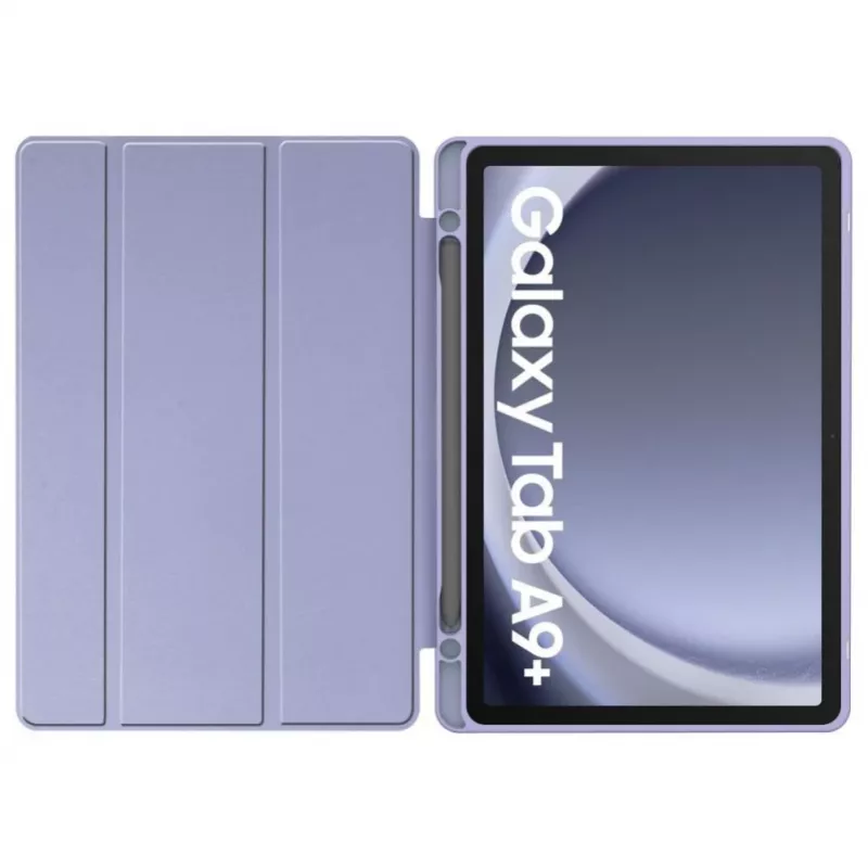 Tech-Protect Galaxy Tab A9 Plus 11 X210 / X215 / X216 SC Pen Capa Híbrida Mármore Roxo