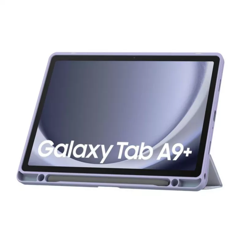 Tech-Protect Galaxy Tab A9 Plus 11 X210 / X215 / X216 SC Pen Capa Híbrida Mármore Roxo