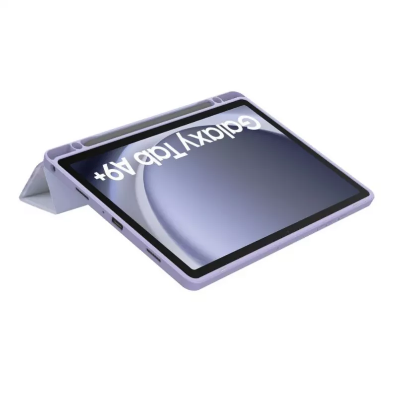 Tech-Protect Galaxy Tab A9 Plus 11 X210 / X215 / X216 SC Pen Capa Híbrida Mármore Roxo