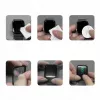 Proteção de ecrã de vidro híbrido Tech-Protect Glass Flex+ para Garmin Venu 3 (pack de 2, borda preta)