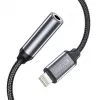 Tech-Protect adaptador Lightning (macho) para jack 3,5 mm (fêmea) - branco