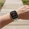 Tech-Protect Bracelete de nylon para Huawei Watch Fit 3 / 4 / 4 Pro / 5 / 5 Pro - branca