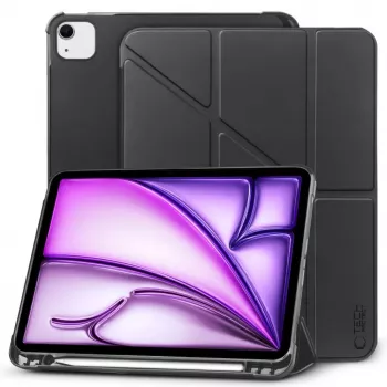 Tech-Protect SC Pen capa Origami para iPad Air 13 polegadas 2024 - preta