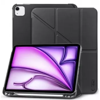 Tech-Protect SC Pen capa Origami para iPad Air 13 polegadas 2024 - preta