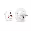 Tech-Protect Adaptador de viagem universal WL-09 de EU branco