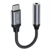 Tech-Protect Adaptador de Áudio USB-C para Mini Jack 3,5 mm (Conector Fêmea) - Preto