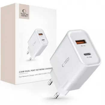 Tech-Protect capa traseira MagSafe branca para Apple iPhone 15 Pro Max