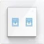 Interruptor de estore com fio Tech Sterowniki FZ-02M (branco, 230V AC, 3A, encastrar)