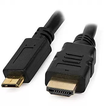 Techly Cabo HDMI - ficha HDMI para ficha Mini-HDMI 0,5 m preto