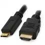 Techly Cabo HDMI - ficha HDMI para ficha Mini-HDMI 0,5 m preto
