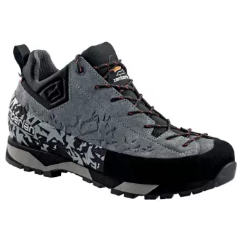 Sapatos de aproximação TECHLY Zamberlan Salathe GTX RR - Cinzento escuro/Cinzento escuro, tamanho 45.5