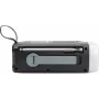 TechniSat Rádio de Emergência Portátil com DAB+/FM, Bluetooth, Painel Solar, Manivela, Powerbank, Lanterna LED, Preto (0000/2933)