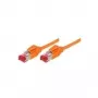 Cabo de rede Tecline 5m Cat.6A S/FTP, RJ45 para RJ45, 10 Gbps, 500 MHz 71805A