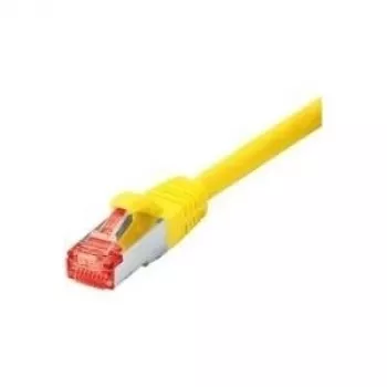 Tecline Cabo de rede CAT 6 SFTP PiMF RJ-45 para RJ-45, 1,5 m, isento de halogéneos, amarelo 715015Y