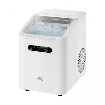Máquina de gelo TEESA EASY ICE TSA5009 prateado/preto 12 kg/24h gelo bullet