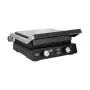 TEESA TSA3239 Grelhador elétrico, prensa para paninis, 3 posições, placas removíveis, 2000 W