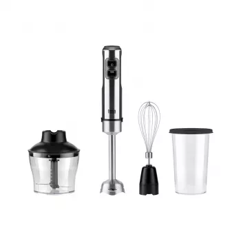 Liquidificadora pessoal TEESA TSA3507 0,6 L 1200 W preta, prateada