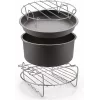 Conjunto de acessórios TEFAL Easy Fry para fritadeiras de ar quente OBH Nordica XXL - forma de assar, suporte de espetos, 5 espetos