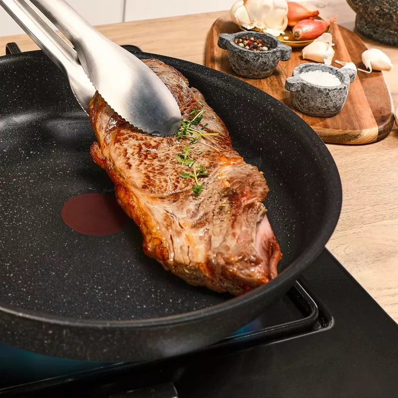 Tefal Expertise Plus Frigideira 20 cm com revestimento antiaderente Titanium Excellence e Thermo-Spot