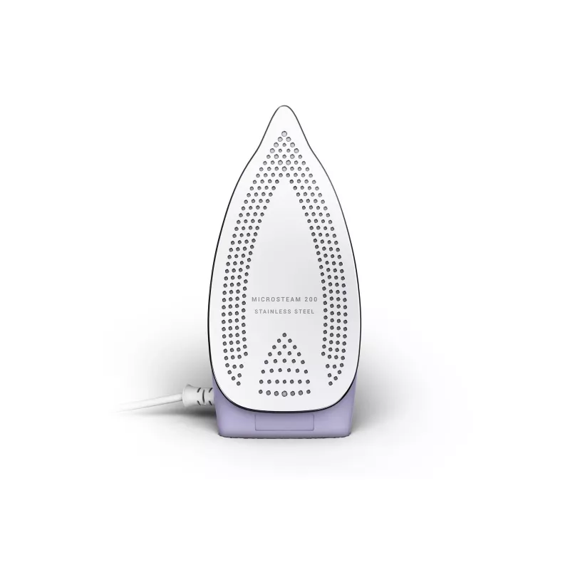 Tefal First Class DB1612E0 ferro de engomar de viagem - 1100 W, base em aço inoxidável, dupla tensão, depósito de 70 ml, branco/azul