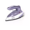 Tefal First Class DB1612E0 ferro de engomar de viagem - 1100 W, base em aço inoxidável, dupla tensão, depósito de 70 ml, branco/azul