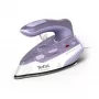 Tefal First Class DB1612E0 ferro de engomar de viagem - 1100 W, base em aço inoxidável, dupla tensão, depósito de 70 ml, branco/azul