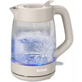 Tefal Morning Glass Kettle KO2G0BE0 1,7L 2200W Transparente/Preto