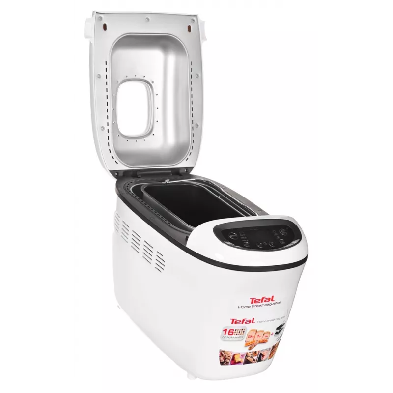 Máquina de fazer pão Tefal PF610138 1600 W branca