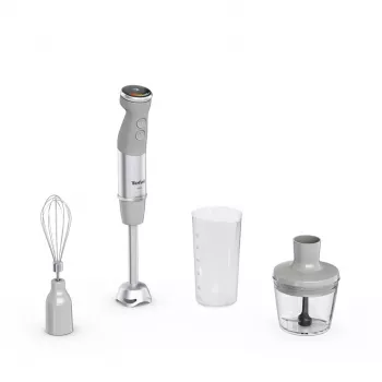 Varinha mágica Tefal Quickchef+ HB673B30 1000 W cinzento, aço inoxidável