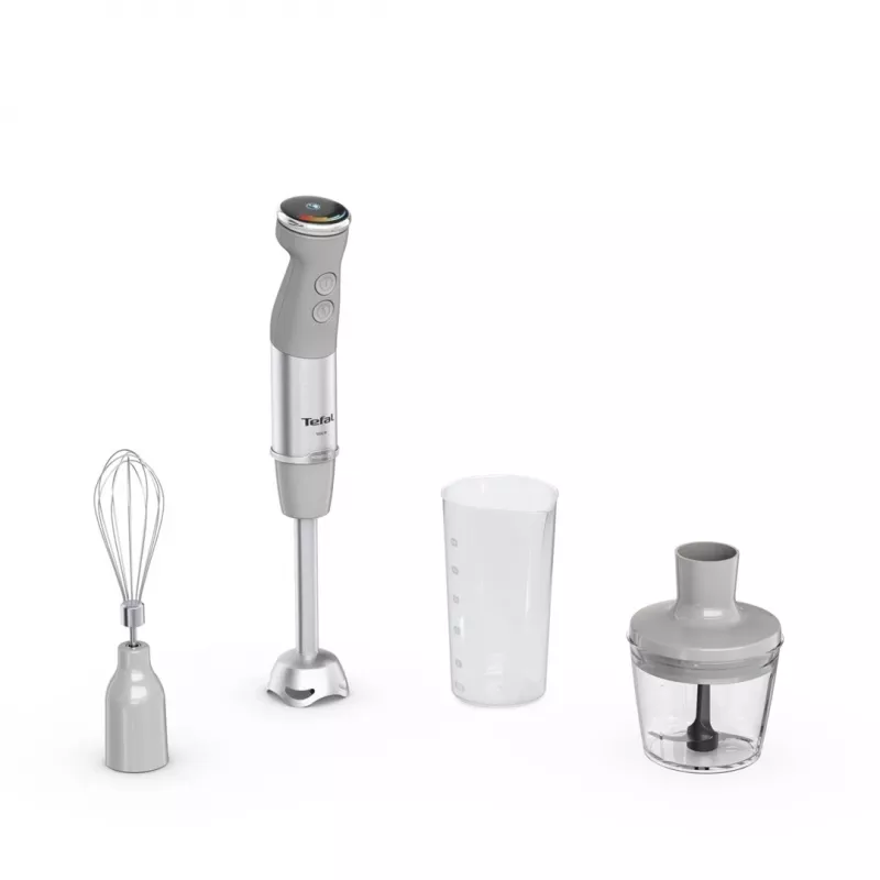 Varinha mágica Tefal Quickchef+ HB673B30 1000 W cinzento, aço inoxidável