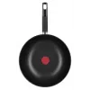 Wok Tefal Simplicity 28 cm B5821902 – Alumínio com revestimento antiaderente e Thermo-Spot, para gás/elétrico/cerâmico/halogéneo