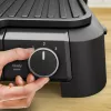 Grelhador de contacto Tefal SuperGrill 3-in-1 GC510DE0, 2000 W, Prateado/Preto