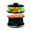 Tefal Convenient VC140135 Panela a vapor, 2 cestos, 6 L, 900 W, Preto