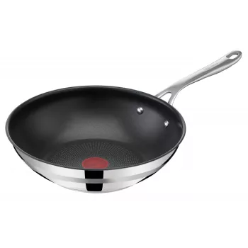 Wok TEFAL de Jamie Oliver Cook Smart (Aço inoxidável/Preto, Ø 28 cm)