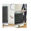 Armário de vapor automático TEFAL YT4050E1, 1800 W, depósito de 2 L, 3 programas, ecrã tátil, dobrável, branco