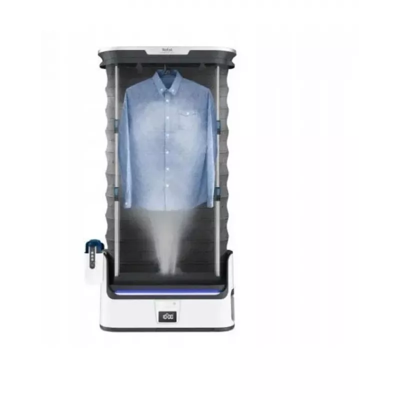 Armário de vapor automático TEFAL YT4050E1, 1800 W, depósito de 2 L, 3 programas, ecrã tátil, dobrável, branco