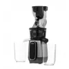Extrator de sumo lento TEFAL ZC605D38 150W Cold Press 35 RPM prateado/preto
