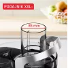 Extrator de sumo centrífugo Tefal ZE660D10 800 W preto/prateado