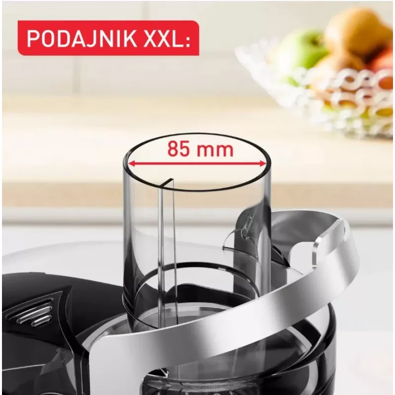 Extrator de sumo centrífugo Tefal ZE660D10 800 W preto/prateado