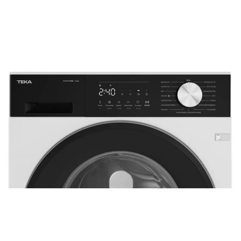TEKA WM 20841 W PL máquina de lavar roupa de carregamento frontal, 8 kg, 1200 rpm, branco