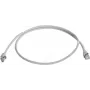 Telegärtner 100008945 Cabo de patch RJ45, CAT 5e F/UTP, 7,5 m, cinzento, ignífugo, com proteção anti-dobras