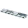 TELEGÄRTNER painel de ligação modular 19 polegadas 1U com 24 módulos AMJ-S Cat.6A blindados, T568A, IDC sem ferramentas, RJ45/RJ11/RJ12 J02023A0039