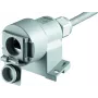 Telegärtner AMJ45 conector fêmea RJ45 categoria 6A, reto, 8P8C, cinzento-claro, IP67
