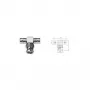 Telegärtner Adaptador T BNC (F-M-F) 75 Ohm divisor de vídeo