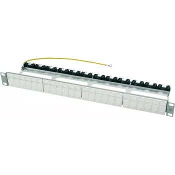 Módulo Keystone TELEGÄRTNER H02025A0234 Cat.6A blindado, sem ferramentas, RJ45, zamak, T568A/B