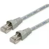Telegärtner L00004A0104 Cabo de rede patch Cat6a S/FTP, 6 m, cinzento